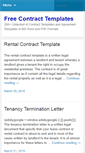 Mobile Screenshot of contracttemplatess.org